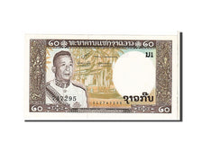 Lao, 20 Kip, 1963, KM #11b, UNC(63), 747295