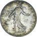 Munten, Frankrijk, Semeuse, 2 Francs, 1900, Paris, ZG+, Zilver, KM:845.1