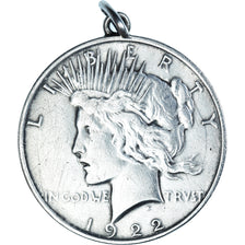 Coin, United States, Peace Dollar, Dollar, 1922, U.S. Mint, Denver, VF(20-25)