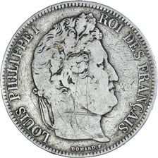 Coin, France, Louis-Philippe, 5 Francs, 1832, Marseille, VF(20-25), Silver