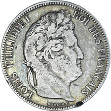 Coin, France, Louis-Philippe, 5 Francs, 1842, Lille, VF(30-35), Silver