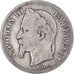 Monnaie, France, Napoleon III, 2 Francs, 1866, Paris, B+, Argent, Gadoury:527