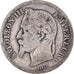Moneta, Francja, Napoleon III, 2 Francs, 1867, Bordeaux, F(12-15), Srebro