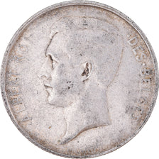 Moneta, Belgio, 2 Francs, 2 Frank, 1910, BB, Argento, KM:74