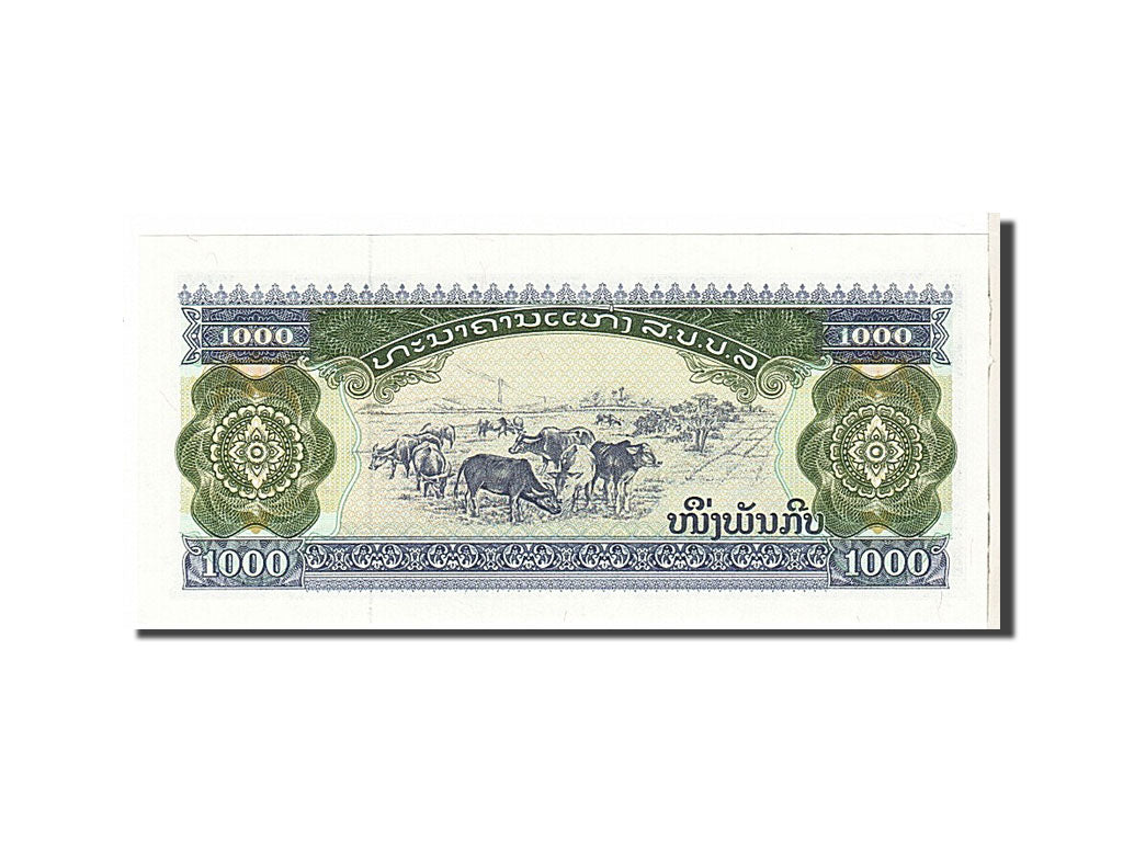 Billete, 1000 Kip, 1992, Lao, UNC