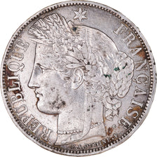 Monnaie, France, Cérès, 5 Francs, 1870, Paris, TTB, Argent, Gadoury:742