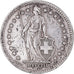 Monnaie, Suisse, 2 Francs, 1944, Bern, TTB+, Argent, KM:21