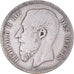 Coin, Belgium, Leopold II, 2 Francs, 2 Frank, 1867, VF(20-25), Silver, KM:30.2