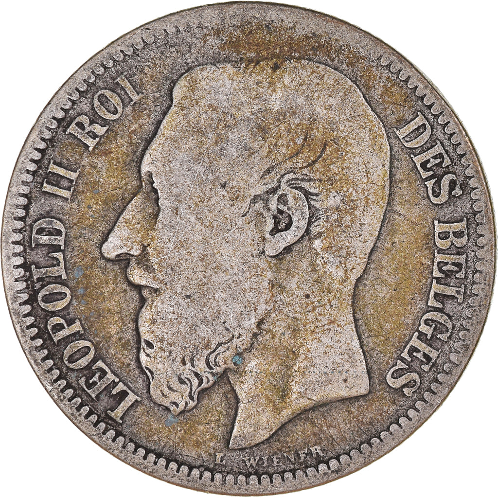 Monnaie, Belgique, Leopold II, 2 Francs, 2 Frank, 1867, TB, Argent, KM:30.2
