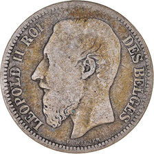 Monnaie, Belgique, Leopold II, 2 Francs, 2 Frank, 1867, TB, Argent, KM:30.2