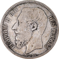 Monnaie, Belgique, Leopold II, 2 Francs, 2 Frank, 1867, TB, Argent, KM:30.2