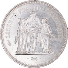 Monnaie, France, Hercule, 50 Francs, 1977, Paris, SUP, Argent, Gadoury:882