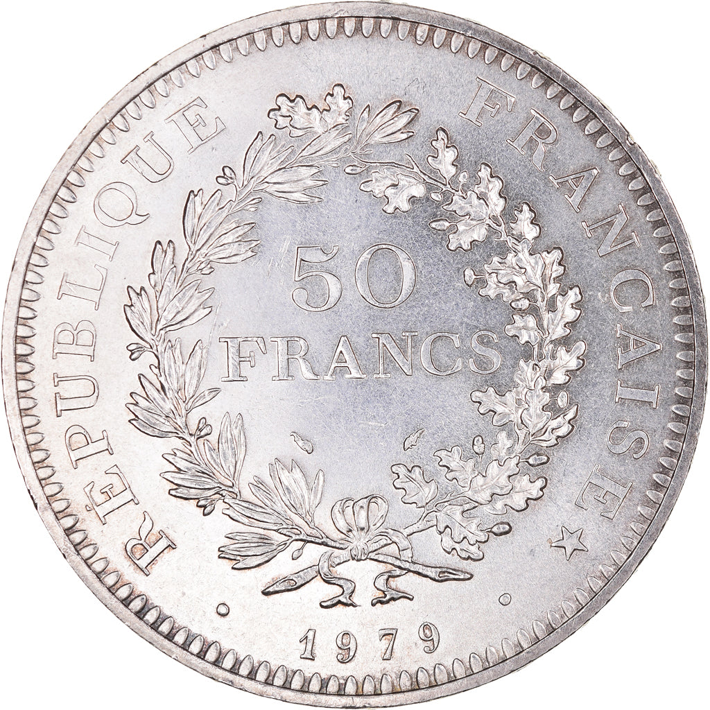 Monnaie, France, Hercule, 50 Francs, 1979, Paris, SUP+, Argent, Gadoury:882