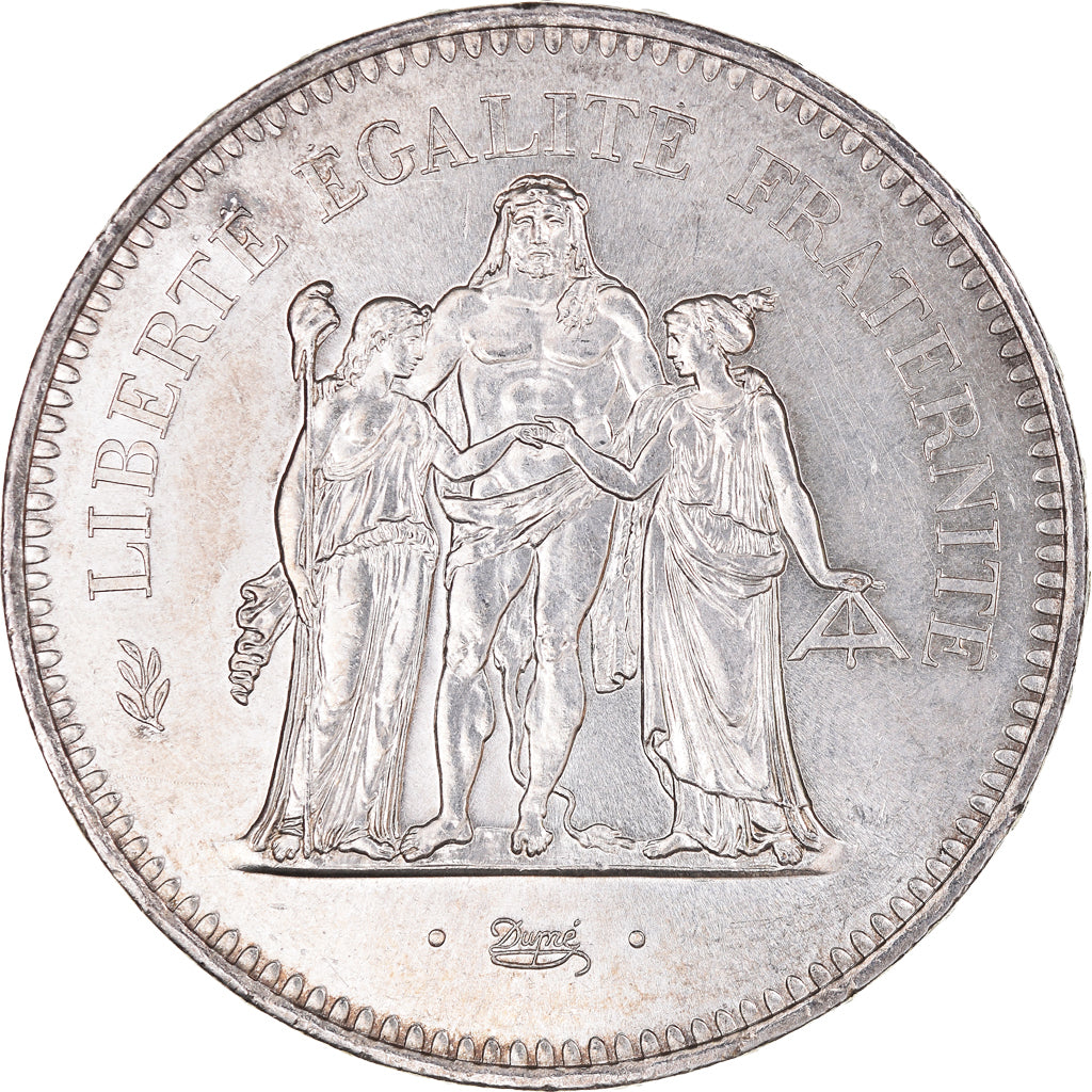 Monnaie, France, Hercule, 50 Francs, 1978, Paris, SUP+, Argent, Gadoury:882