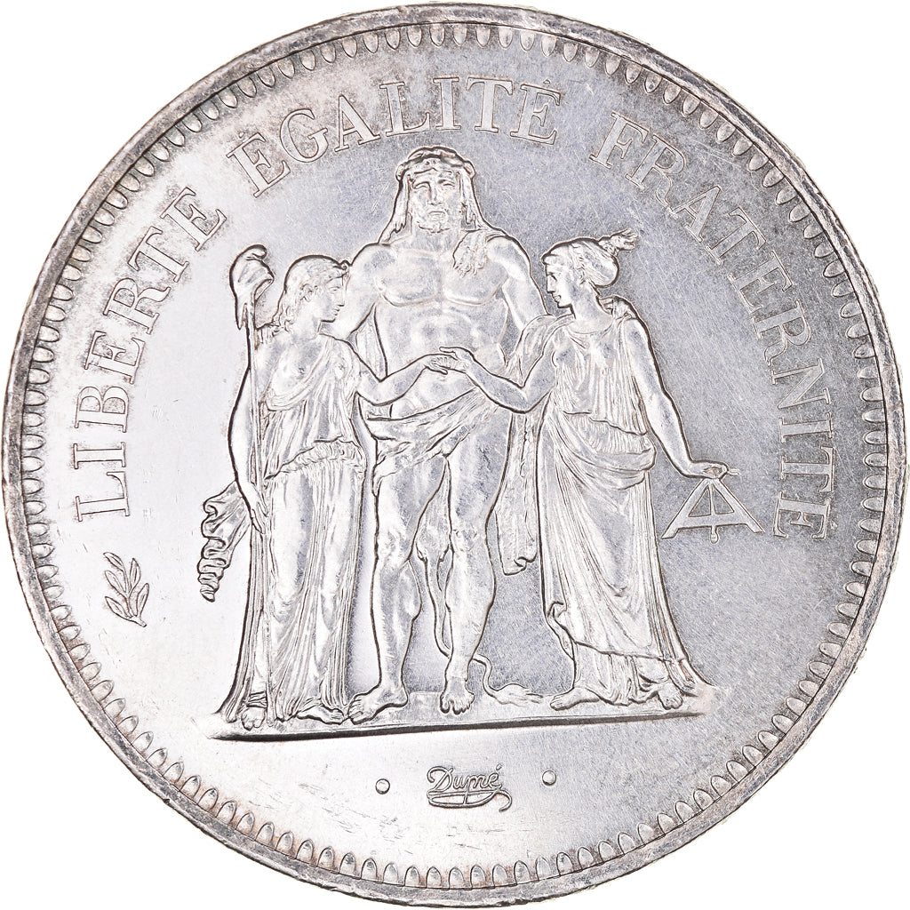 Monnaie, France, Hercule, 50 Francs, 1978, Paris, SUP+, Argent, Gadoury:882