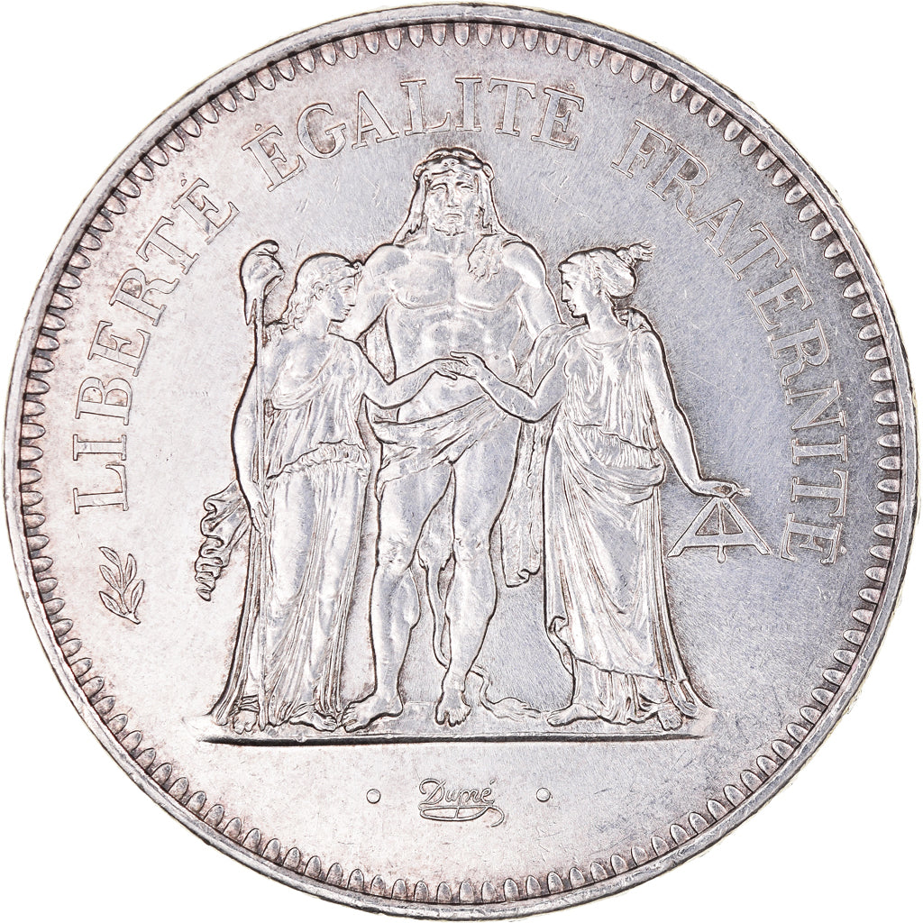 Monnaie, France, Hercule, 50 Francs, 1978, Paris, SUP+, Argent, Gadoury:882