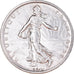 Moeda, França, Semeuse, 5 Francs, 1960, MS(60-62), Prata, KM:926, Gadoury:770