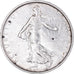 Münze, Frankreich, Semeuse, 5 Francs, 1966, VZ, Silber, KM:926, Gadoury:770