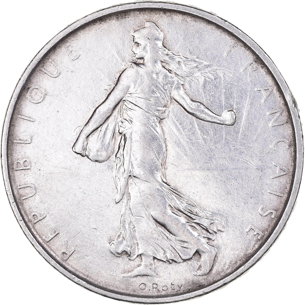 Coin, France, Semeuse, 5 Francs, 1961, Paris, AU(55-58), Silver, KM:926