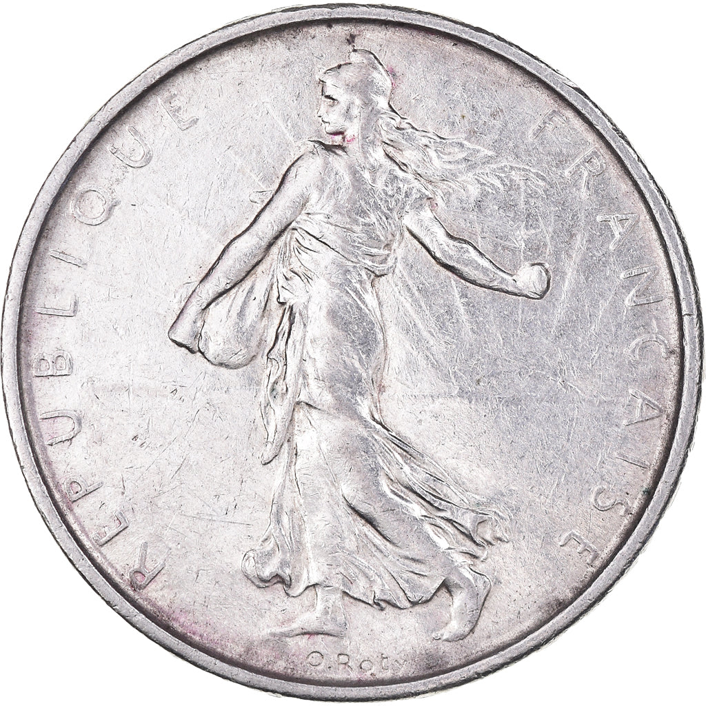 Moneta, Francia, Semeuse, 5 Francs, 1961, Paris, SPL-, Argento, KM:926