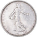 Moneta, Francja, Semeuse, 5 Francs, 1961, Paris, AU(50-53), Srebro, KM:926