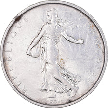Münze, Frankreich, Semeuse, 5 Francs, 1965, SS+, Silber, KM:926, Gadoury:770