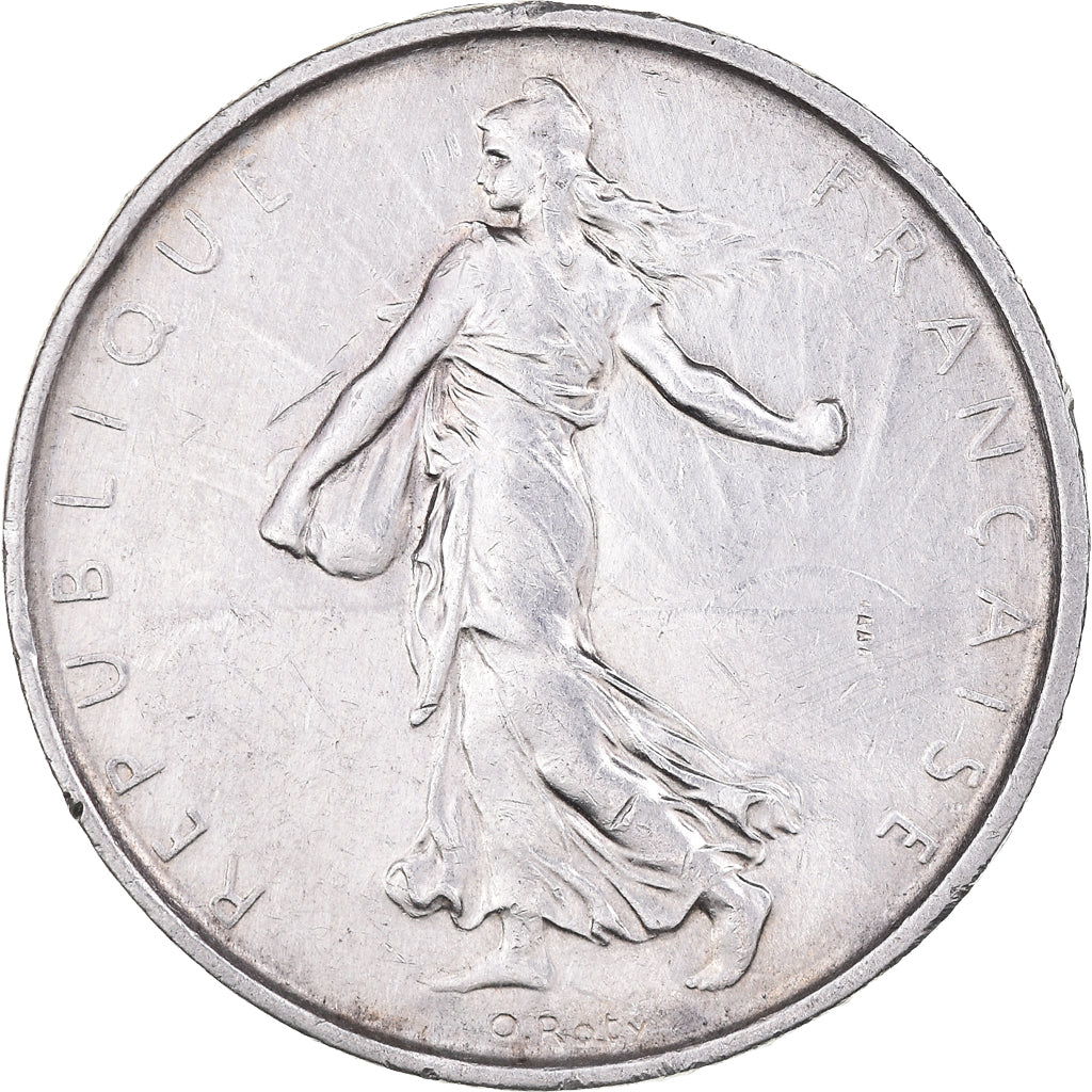 Moneta, Francia, Semeuse, 5 Francs, 1964, Paris, SPL-, Argento, KM:926