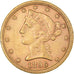 Münze, Vereinigte Staaten, Coronet Head, $5, Half Eagle, 1895, U.S. Mint