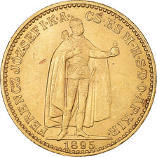 Moneta, Ungheria, Franz Joseph I, 20 Korona, 1895, Kormoczbanya, SPL, Oro