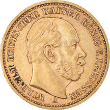Moneta, Stati tedeschi, PRUSSIA, Wilhelm I, 20 Mark, 1887, Berlin, BB, Oro