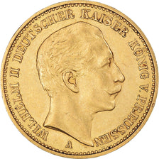 Monnaie, Etats allemands, PRUSSIA, Wilhelm II, 20 Mark, 1897, Berlin, SUP, Or