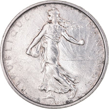 Munten, Frankrijk, Semeuse, 5 Francs, 1962, Paris, PR+, Zilver, KM:926