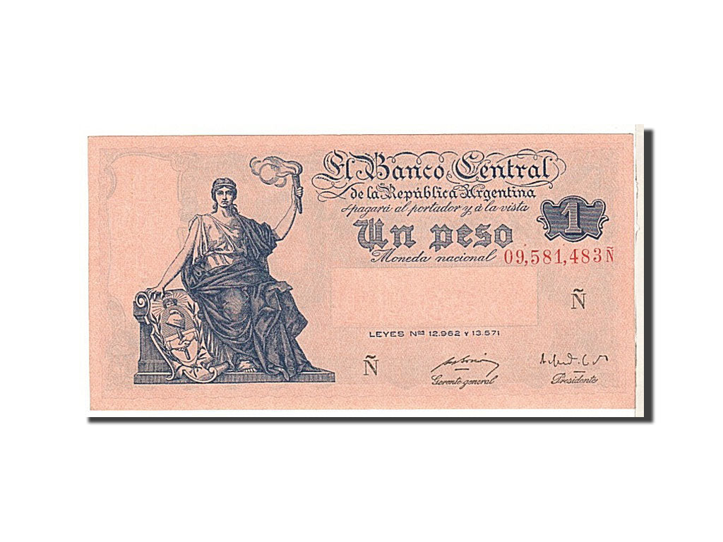 Argentina, 1 Peso, 1948, KM #257, UNC(65-70), 09581483N