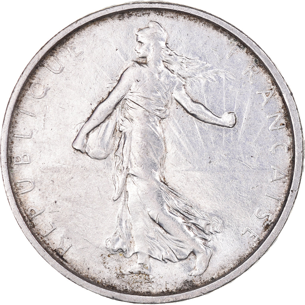 Monnaie, France, Semeuse, 5 Francs, 1962, Paris, TTB+, Argent, Gadoury:770