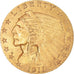 Moneta, Stati Uniti, Indian Head, $2.50, Quarter Eagle, 1911, U.S. Mint