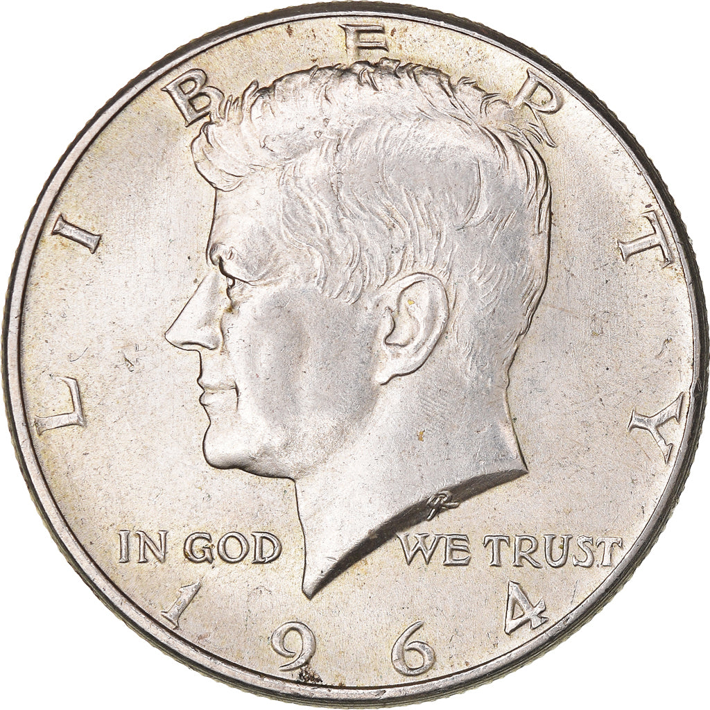 Münze, Vereinigte Staaten, Kennedy Half Dollar, Half Dollar, 1964, U.S. Mint