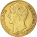 Moeda, França, Napoleon I, 40 Francs, An 12, Paris, VF(30-35), Dourado