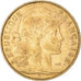Moeda, França, Marianne, 10 Francs, 1900, Paris, EF(40-45), Dourado, KM:846