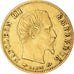 Moneda, Francia, Napoleon III, 5 Francs, 1856, Paris, MBC, Oro, KM:787.1