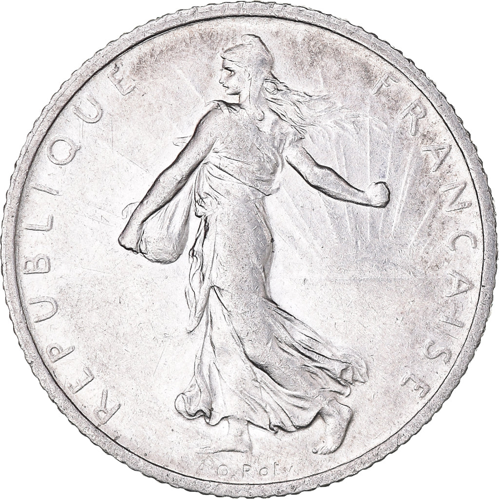 Moneta, Francia, Semeuse, Franc, 1912, Paris, SPL, Argento, KM:844.1