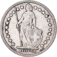 Moneta, Svizzera, 1/2 Franc, 1937, Bern, BB, Argento, KM:23
