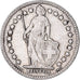 Moneta, Svizzera, 1/2 Franc, 1937, Bern, BB, Argento, KM:23