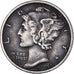 Moneta, Stati Uniti, Mercury Dime, Dime, 1943, U.S. Mint, Philadelphia, BB