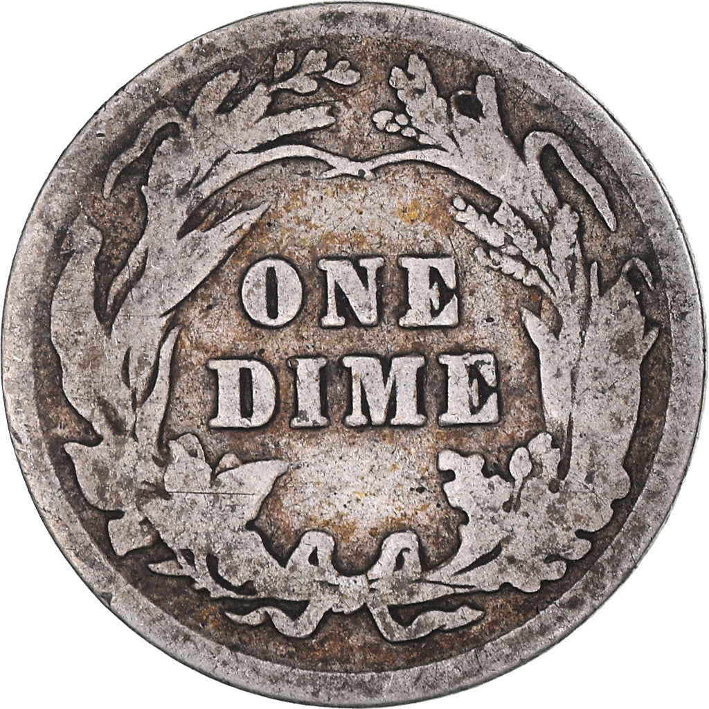 Moneda, Estados Unidos, Barber Dime, Dime, 1905, U.S. Mint, Philadelphia, BC