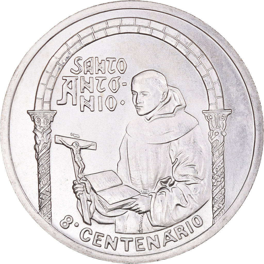 Moneta, Portugal, Santo Antonio, 500 Escudos, 1995, MS(64), Srebro, KM:686