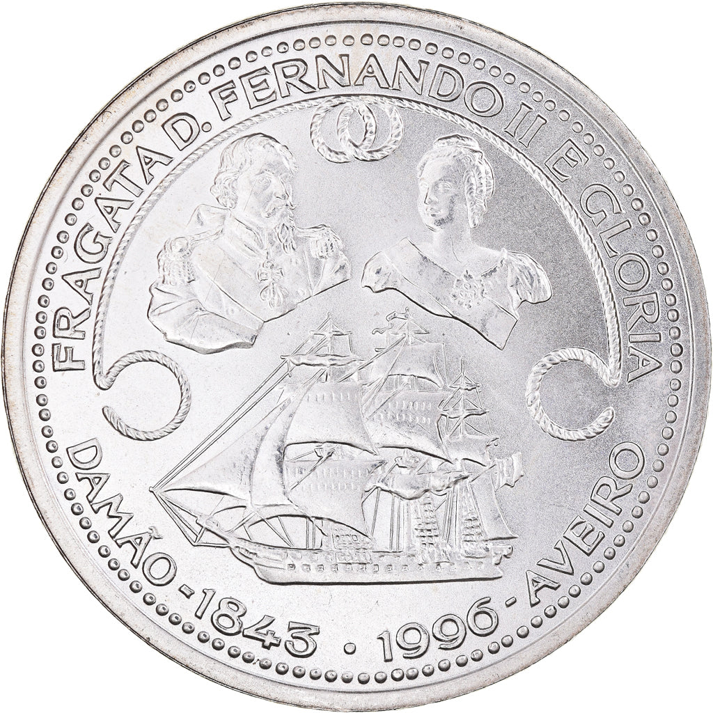 Moneta, Portogallo, 1000 Escudos, 1996, SPL+, Argento, KM:688