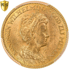 Coin, Netherlands, Wilhelmina I, 10 Gulden, 1913, Utrecht, PCGS, MS64, MS(64)