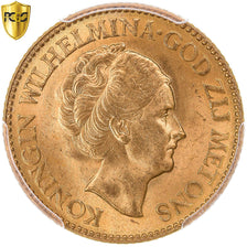 Münze, Niederlande, Wilhelmina I, 10 Gulden, 1933, Utrecht, PCGS, MS64, UNZ+