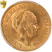Moneta, Paesi Bassi, Wilhelmina I, 10 Gulden, 1933, Utrecht, PCGS, MS65, FDC