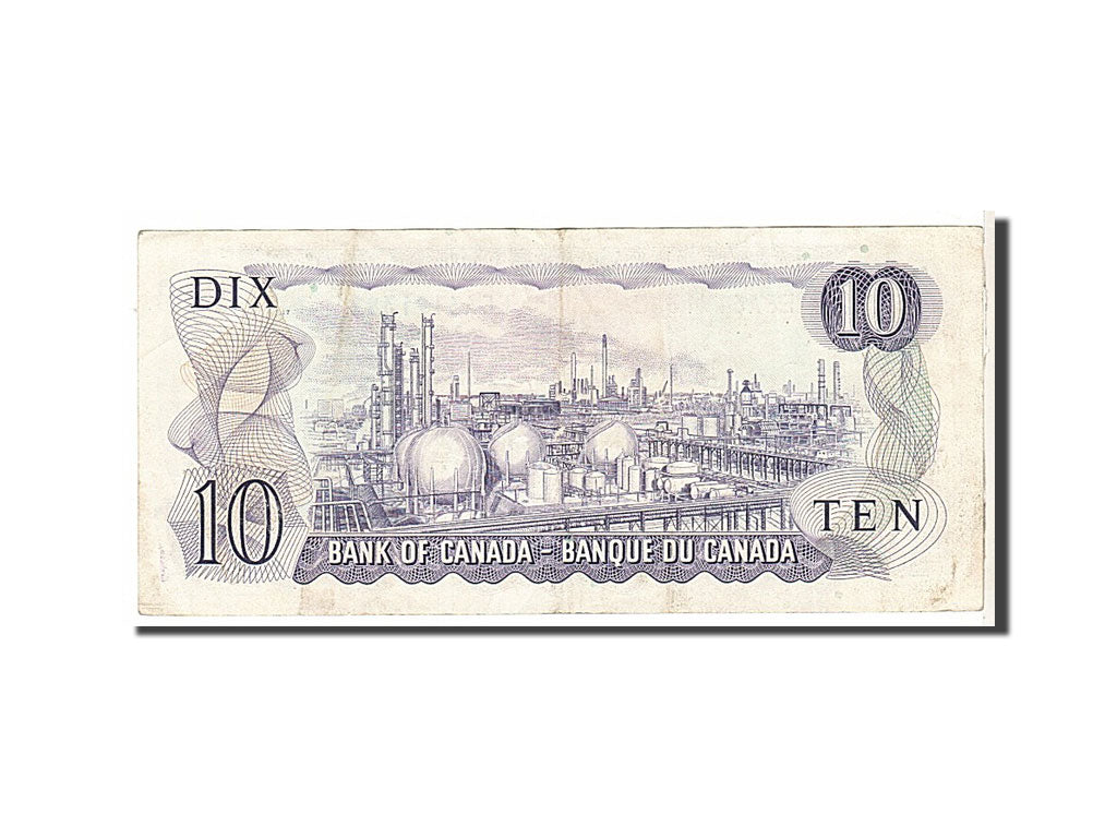 Canada, 10 Dollars, 1971, KM #88c, EF(40-45), EEA6191382